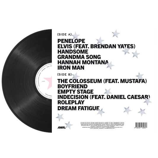 DREAM FATIGUE - BLACK STANDARD VINYL LP back