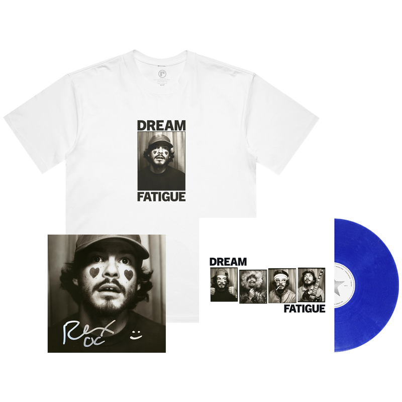 DREAM FATIGUE - BLUE SPARKLE VINYL LP (D2C EXCLUSIVE) + TEE + SIGNED ART CARD